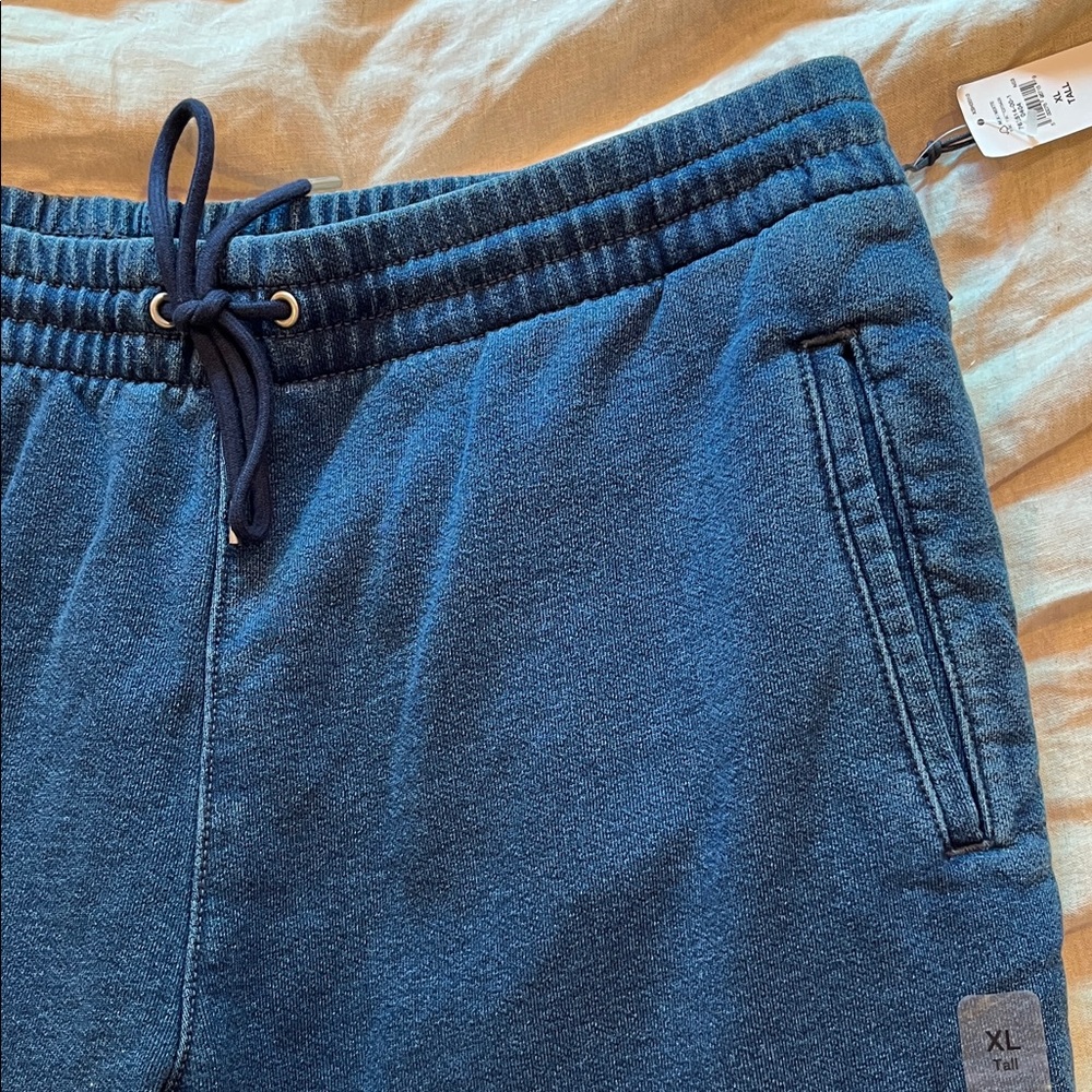 GAP Women's Dark Navy Drawstring Joggers - Picture 3 of 6